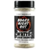 Boar's Night Out White Lightning BBQ Seasoning & Dry BBQ Rub - 14.5 Oz Bottle