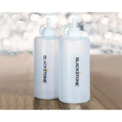 Blackstone Griddle 5-Piece Professional Grade Griddle Tool Kit (Two Liquid Dispensers, Two Spatulas, Scraper, And Cookbook) -BBQGrills Shop Blackstone Griddle Toolkit liquid dispensers