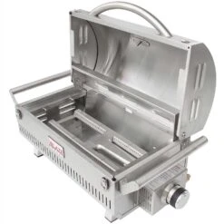 Blaze Grills Professional Marine Grade 27-Inch 12,000 BTU Portable Propane Gas Grill -BBQGrills Shop Blaze Grills Marine Grade 12000 BTU Professional Portable Propane Gas Grill BLZ 1PRO PRTMG LP Side View Burner