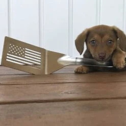 GrilLight 18-Inch Restaurant-Grade Stainless Steel BBQ Spatula With LED Light - USA Flag 11 GrilLight 18-Inch Restaurant-Grade Stainless Steel BBQ Spatula With LED Light - USA Flag -BBQGrills Shop GrilLight 18 Inch Restaurant Grade Stainless Steel BBQ Spatula with LED Light USA Flag Dog