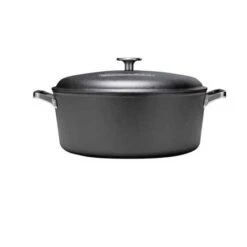 Camp Chef 12-Inch Heritage Pre-Seasoned Cast Iron Dutch Oven - 7 Quart