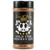 Loot N' Booty BBQ Gold Star Chicken Rub BBQ Seasoning & Dry BBQ Rub - 13 Oz Bottle