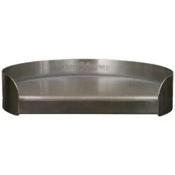 Little Griddle Kettle-Q Round 17-Inch X 14-Inch Stainless Steel Kamado Griddle -BBQGrills Shop Little Griddle Kettle Q 17 Inch x 14 Inch Ceramic Kamado Griddle KQ17R Front View