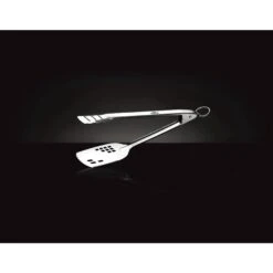 Napoleon Stainless Steel Spatutong Spatula Tongs -BBQGrills Shop Low Res JPG 55019 2in1 SpatulaTong onBlack