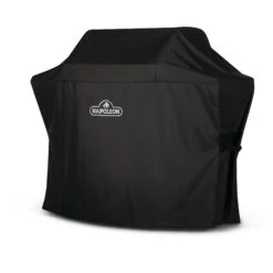 Napoleon Grill Cover For Freestyle Grill With Folded-Up Side Table -BBQGrills Shop Low Res JPG 61444 Freestyle Cover F425 Right