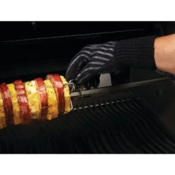 Napoleon Heat Resistant BBQ Glove -BBQGrills Shop Low Res JPG 62145 Grilling Gloves in use