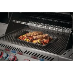 Napoleon Ceramic Roasting Pan And Beer Can Chicken Roaster Set -BBQGrills Shop Low Res JPG 70150 Ceramic Roasting Pan InUse