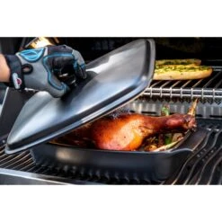 Napoleon Non-Stick Ceramic Casserole Dish With Lid -BBQGrills Shop Low Res JPG Porcelain roastpan