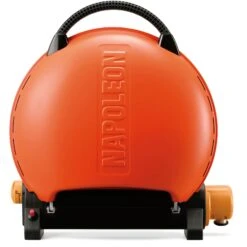Napoleon TravelQ 2225 Portable Propane Gas Grill - Orange -BBQGrills Shop Low Res JPG TQ2225 O front