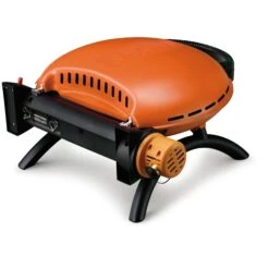 Napoleon TravelQ 2225 Portable Propane Gas Grill - Orange -BBQGrills Shop Low Res JPG TQ2225 O rear