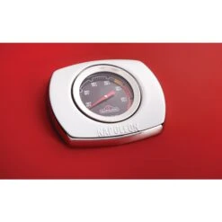 Napoleon TravelQ 285 Portable Propane Gas Grill With Griddle - Red -BBQGrills Shop Low Res JPG TQ285 Detail Thermostat Red