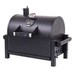 Oklahoma Joe's 17-Inch Rambler Tabletop Charcoal Grill -BBQGrills Shop Oklahoma Joes 17 Inch Rambler Tabletop Charcoal Grill 19402088 Side View