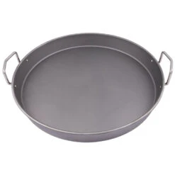 Oklahoma Joe's 19-inch Carbon Steel Deep Dish Pan -BBQGrills Shop Oklahoma Joes 19 inch Carbon Steel Deep Dish Pan 1996978P04 Top View