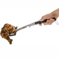 Oklahoma Joe's 2-Piece Gift Set 18-Inch Restaurant-Grade Stainless Steel BBQ Spatula And Tongs -BBQGrills Shop Oklahoma Joes 2 Piece Gift Set 18 Inch Restaurant Grade Stainless Steel BBQ Spatula and Tongs 7826131R06 Spatula