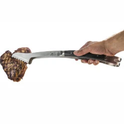 Oklahoma Joe's 2-Piece Gift Set 18-Inch Restaurant-Grade Stainless Steel BBQ Spatula And Tongs -BBQGrills Shop Oklahoma Joes 2 Piece Gift Set 18 Inch Restaurant Grade Stainless Steel BBQ Spatula and Tongs 7826131R06 Tongs