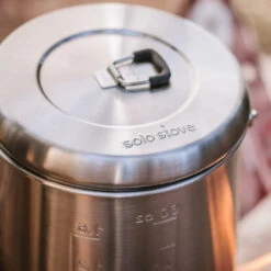 Solo Stove Pot 1800 Stainless Steel Camping Pot - 61 Ounces -BBQGrills Shop POT1800 Camping Pot Detail