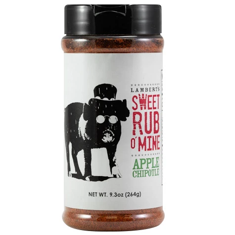 Sweet Rub O'Mine Apple Chipotle BBQ Seasoning & Dry BBQ Rub - 9.3 Oz Bottle 1 Sweet Rub O'Mine Apple Chipotle BBQ Seasoning & Dry BBQ Rub - 9.3 Oz Bottle