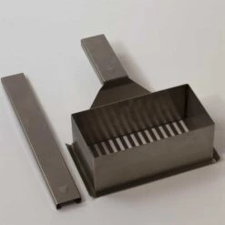 TEC Grills 4 X 8 Large Stainless Steel Meatloaf Pan For Patio FR, Sterling Patio FR, Searmaster FR, G-Sport FR, And Cherokee FR Series Grills -BBQGrills Shop TEC MTLOAFSM meatloaf pan handle removable