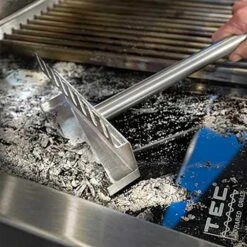 TEC Grills Grate Rake For Patio FR, Sterling Patio FR, G-Sport FR, Searmaster FR, And Cherokee FR Series Grills -BBQGrills Shop TEC PFRRAKE Grate rake cleaning glass