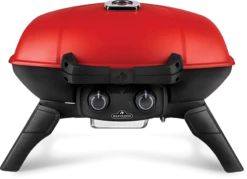 Napoleon TravelQ 285 Portable Propane Gas Grill With Griddle - Red -BBQGrills Shop TQ285 Prod Str RD2 800px