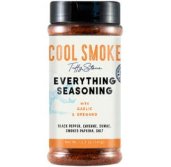 Tuffy Stone Cool Smoke Everything BBQ Seasoning & Dry BBQ Rub - 12.1 Oz Bottle