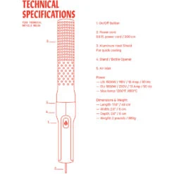 The Original Looftlighter Electric Charcoal Lighter & Firestarter, Ignites Charcoal In Under 60 Seconds -BBQGrills Shop The Original Looftlighter Electric Charcoal Starter Ignites Charcoal in under 60 Seconds LOOFTLIGHTER Tech Specs