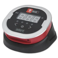 Weber Grills IGrill 2 Wireless Bluetooth Grill Thermometer With 2 Pro-Meat Probes -BBQGrills Shop Weber 7203 iGrill 2 bluetooth thermometer gauge