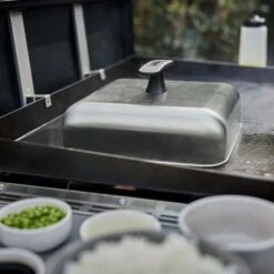 Weber Grills 10-Inch Stainless Steel Griddle Steaming And Basting Dome -BBQGrills Shop Weber Grills 10 Inch Stainless Steel Griddle Steaming and Basting Dome 4