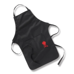 Weber Grills Apron Black With Red Kettle