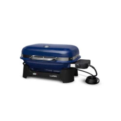 Weber Grills Lumin 1000 Compact 23-Inch 120V Portable Electric Grill - Deep Ocean Blue -BBQGrills Shop Weber Grills Lumin 1000 Compact 23 Inch 120V Portable Electric Grill Deep Ocean Blue 2