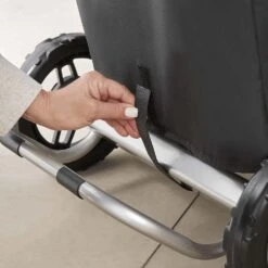 Weber Grills Premium Polyester Grill Cover For Freestanding Weber Traveler Grills -BBQGrills Shop Weber Grills Premium Polyester Grill Cover for Freestanding Weber Traveler Grills 2