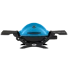 Weber Grills Q 1200 Portable Propane Gas Grill - Blue