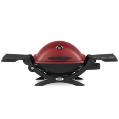 Weber Grills Q 1200 Portable Propane Gas Grill - Red