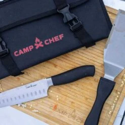 Camp Chef All-Purpose 5-Piece Stainless Steel Chef Tool Set With Case -BBQGrills Shop Winter Ski Tailgate 20221220 16
