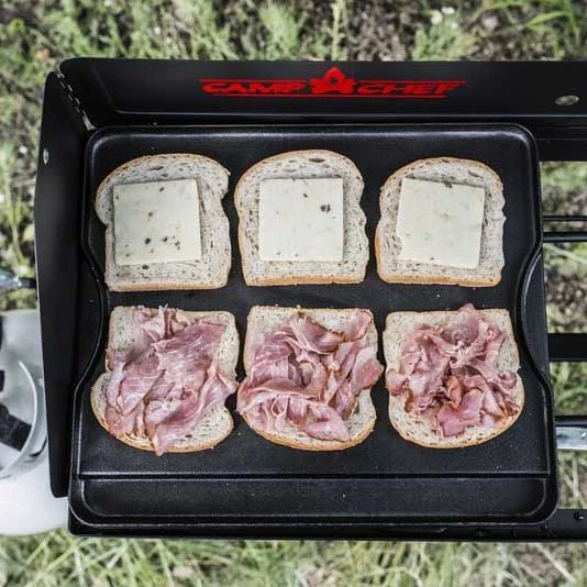 Camp Chef 16-Inch Reversible Cast Iron Grill & Griddle 2 Camp Chef 16-Inch Reversible Cast Iron Grill & Griddle - Image 2