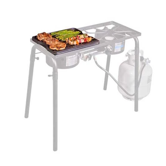 Camp Chef 16-Inch Reversible Cast Iron Grill & Griddle 5 Camp Chef 16-Inch Reversible Cast Iron Grill & Griddle - Image 5