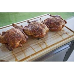 Camp Chef 26-Inch Bamboo Cutting Board -BBQGrills Shop chop26 pzcart chicken