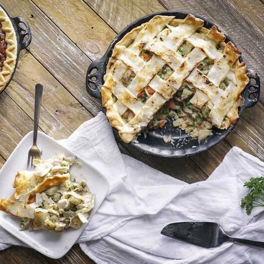 Camp Chef 10-Inch Pre-Seasoned Cast Iron Pie Pan 5 Camp Chef 10-Inch Pre-Seasoned Cast Iron Pie Pan - Image 5