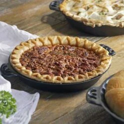 Camp Chef 10-Inch Pre-Seasoned Cast Iron Pie Pan 11 Camp Chef 10-Inch Pre-Seasoned Cast Iron Pie Pan -BBQGrills Shop cipie9 ls5