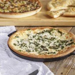 Camp Chef 14-Inch Pre-Seasoned Cast Iron Pizza Pan 9 Camp Chef 14-Inch Pre-Seasoned Cast Iron Pizza Pan -BBQGrills Shop cipz14 ls3