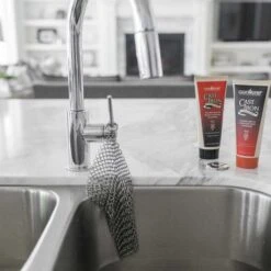 Camp Chef 7-Inch Chainmail Scrubber For Cast Iron Or Steel Griddles -BBQGrills Shop cms7 chainmail scrubber prettyink1