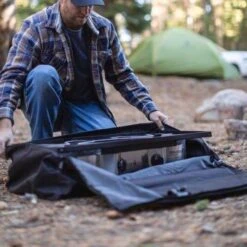 Camp Chef Carry Bag For Two-Burner Cooking Systems - Fits EX60, EX170, EX280, YK60, DB60, SPG25S, PZ60 And BB60X -BBQGrills Shop ex60fp cb60unv lifestyle