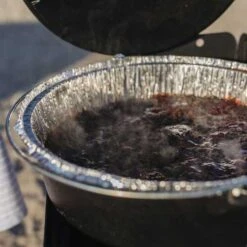 Camp Chef 12-Inch Pre-Seasoned Cast Iron Deluxe Dutch Oven - 9 1/3 Quart -BBQGrills Shop ex90lw do10 do12 do14 aol10 aol12 aol14 cobbler cooked 1