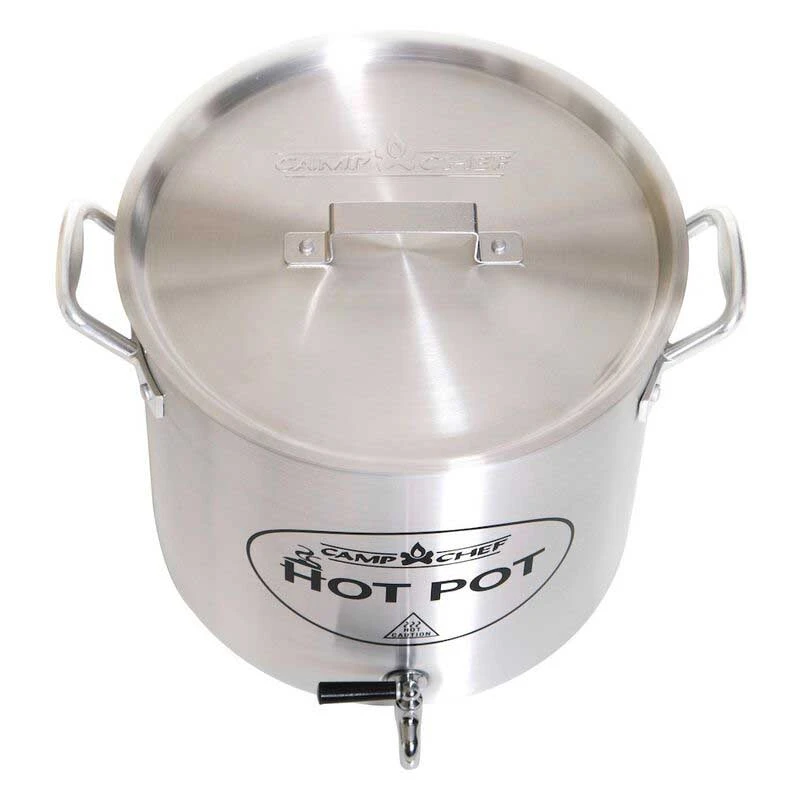 Camp Chef 20-Quart Aluminum Hot Water Pot With Spigot 2 Camp Chef 20-Quart Aluminum Hot Water Pot With Spigot - Image 2