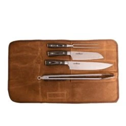 Camp Chef Deluxe 4-Piece Stainless Steel Carving Knife Set With Canvas Case 13 Camp Chef Deluxe 4-Piece Stainless Steel Carving Knife Set With Canvas Case -BBQGrills Shop kset4 3 2