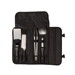 Camp Chef All-Purpose 5-Piece Stainless Steel Chef Tool Set With Case