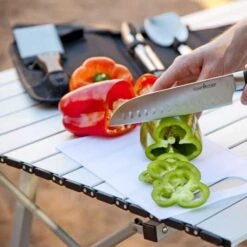 Camp Chef All-Purpose 5-Piece Stainless Steel Chef Tool Set With Case -BBQGrills Shop kset5 1 2