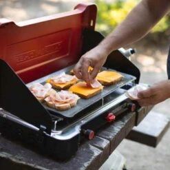 Camp Chef 19-Inch Mountain Series Steel Griddle - Fits Deluxe Outdoor Oven -BBQGrills Shop mountain series 24