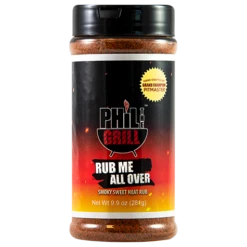 Phil The Grill Rub Me All Over Smoky Sweet Heat Rub - 9.9 Oz