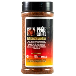 Phil The Grill Rub Me All Over Smoky Sweet Heat Rub - 9.9 Oz -BBQGrills Shop phil the grill side panel 475x475 1296x